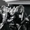 BandShoppen.dk bagtæppe, backdrop, scenetæppe Billede fra bandet Speedslut Live